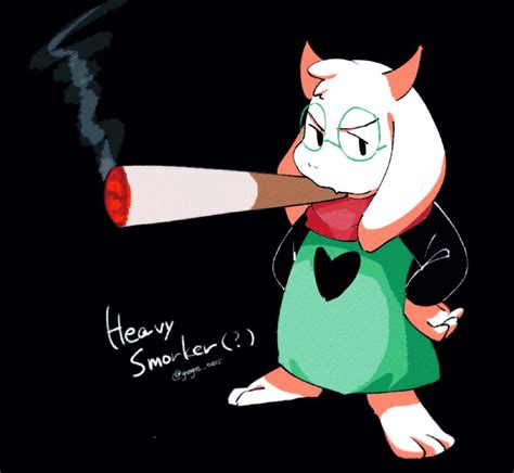 Blunt Ralsei fanart by a Japanese artist on twitter (gege_0015) : r ...