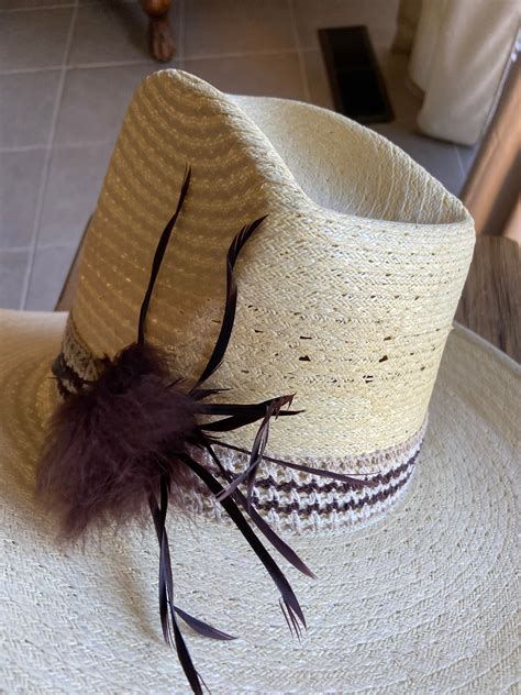 Cowboy Hat With Feathers - Etsy