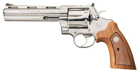 Vintage stainless steel Colt Anaconda .44 magnum - You Will Shoot Your Eye Out