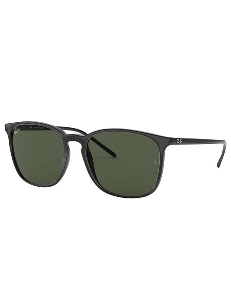 Ray-Ban RB4387 Square Sunglasses - Black | Standout