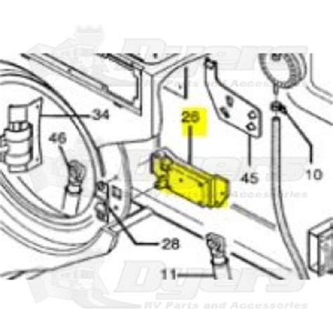 Splendide Washer/Dryer Door Switch - Washer & Dryer Repair Parts - Washers & Dryers - RV Appliances