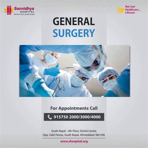 General Surgery – Sannidhya Multi-Specialty Hospital