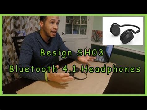 Besign SH03 Bluetooth Headphones Review - Just Amazing! - YouTube