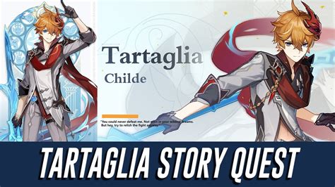 Tartaglia Story Quest Genshin Impact - YouTube