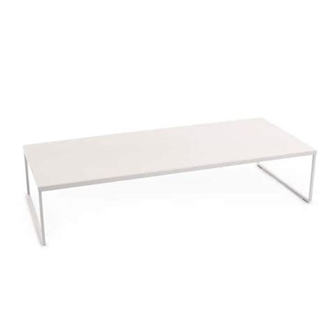 Design Ideas Franklin 24.4 x 11 x 5.2 in. Desk Riser Shelf, White 3440211 - The Home Depot