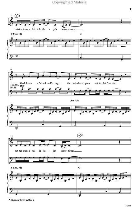 Cloverton Hallelujah Lyrics And Chords | Guitar Chord Song