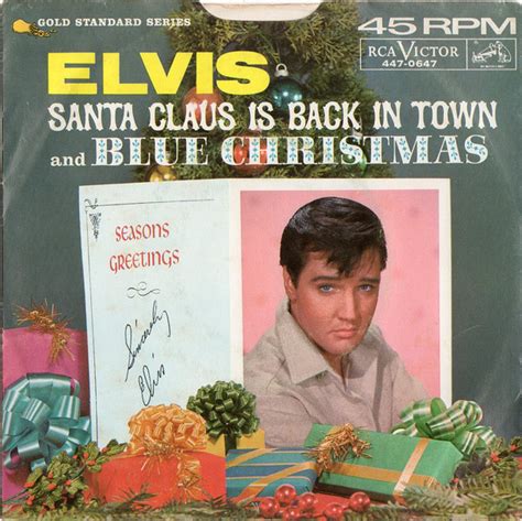 Elvis Presley – Blue Christmas (1965, Vinyl) - Discogs