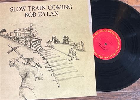 Vintage Bob Dylan Slow Train Coming Vinyl Record Album | Etsy