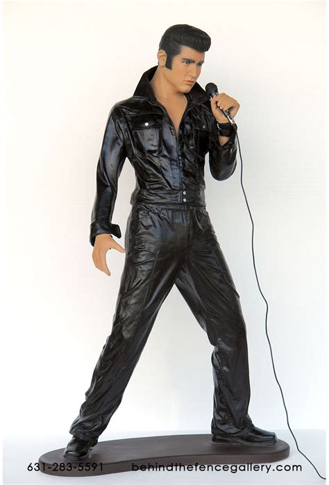 Elvis Statue with Microphone - 6ft. Elvis Presley Statue [FAM2766Y ...