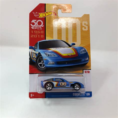 Chevy Corvette C6 * BLUE * Hot Wheels Decades Throwback – Wheelcollectors