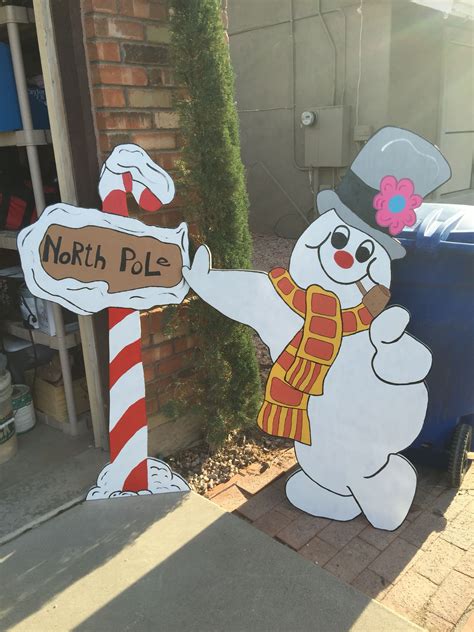 Frosty the Snowman Christmas Yard Decoration