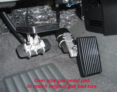 Brake and Gas Foot Pedal Extensions for Disabled Drivers | Handicap Van ...