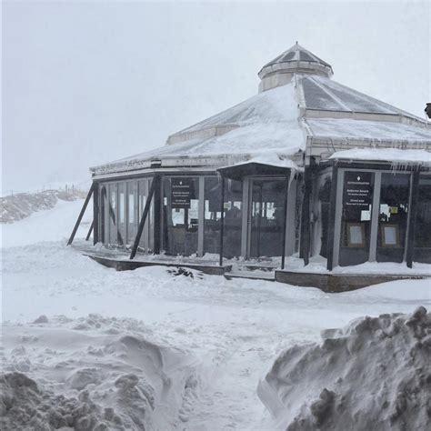 Germany's Highest Peak Coated With Summer Snow