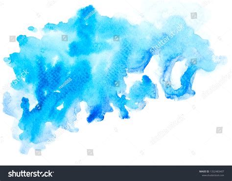 Blue Watercolor Painting Ideas Techniques Background Stock Illustration 1332483407 | Shutterstock