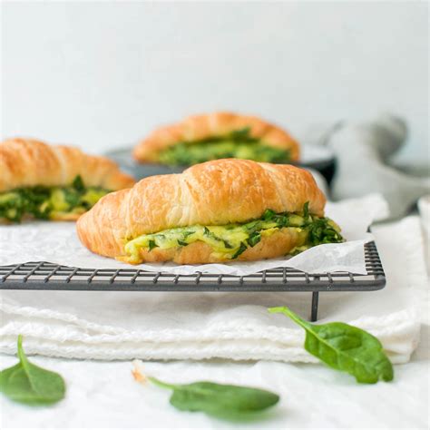 Spinach and Cheese Croissants - Mrs Jones's Kitchen