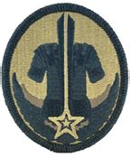 US Army Reserve Careers Division OCP Scorpion Shoulder Patch With Velcro