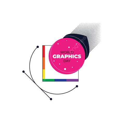 World Graphics Day Vector Design Images, Beautiful World Graphics Day Clipart Sign Design ...