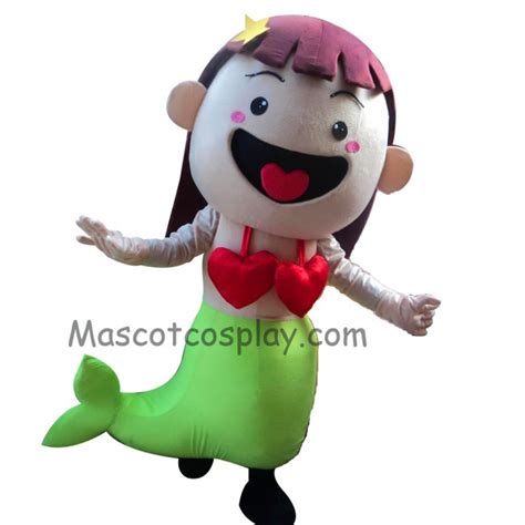 Pink Bubble Guppies Molly Girl Mermaid Mascot Character Costume Fancy Dress Outfit