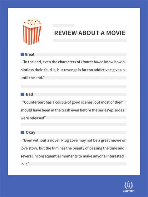 How To Write A Movie Review? The Complete Guide - EssayMin