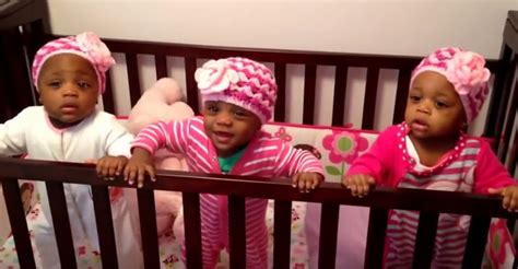 Adorable Triplet Babies Dance to Pharrell Williams Hit "Happy"