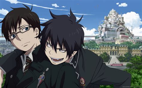 Anime Blue Exorcist Ao No Exorcist Rin Okumura Yukio Okumura Wallpaper | Blue exorcist anime ...