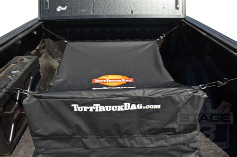 F150 & Super Duty Tuff Truck Cargo Bed Storage Bag - Black TTBBLK