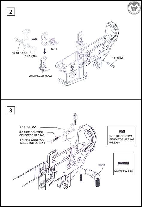 Page 4 of 14 - How to Assemble a GBB Airsoft M4 Rifle M4 Airsoft, Ar15 Pistol, Ar Platform, Ar ...