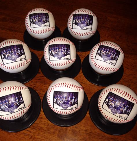 Love these personalized team balls done by Get on the Ball Photos ...