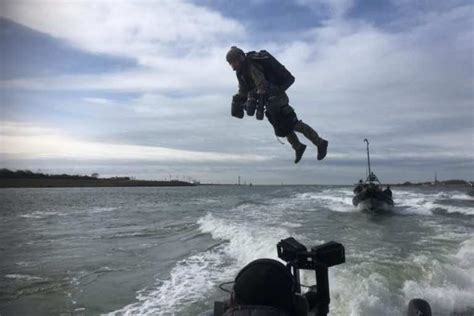 WATCH: Spec Ops Soldier Lands On A Ship Wearing "Gravity Jetpack"