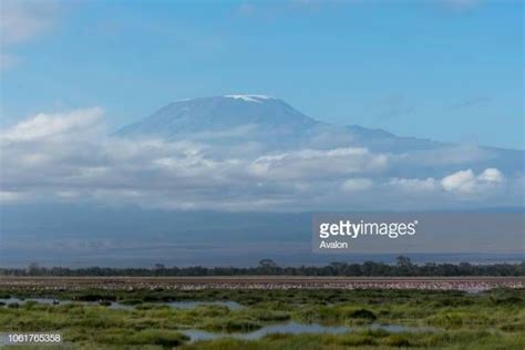 View of Mount Kilimanjaro from Amboseli National Park, Kenya