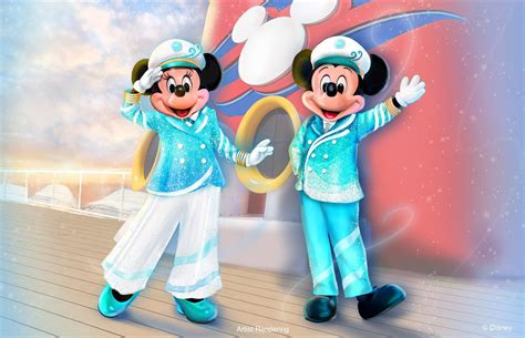 Disney Cruise Line “Silver Anniversary at Sea” – Captain Minnie Mouse ...