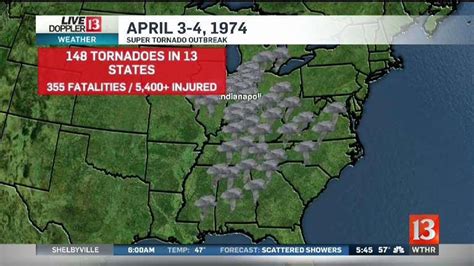 45 Year Anniversary of April 3-4, 1974 Super Tornado Outbreak | wthr.com