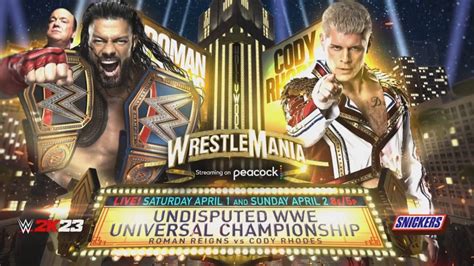 WrestleMania 2023: Match Card, How to Watch, Start Times - CNET