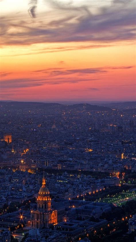 Paris Sunset Wallpapers - Top Free Paris Sunset Backgrounds - WallpaperAccess