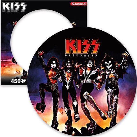 KISS Destroyer Album Art 450-Piece Picture Disc Puzzle