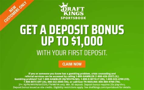 DraftKings Sportsbook App | $1,000 Free Bet | Android iOS