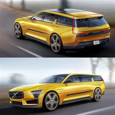 2023 Volvo EV Wagon Unofficial Concept Revives Boxy Classic on Embla ...