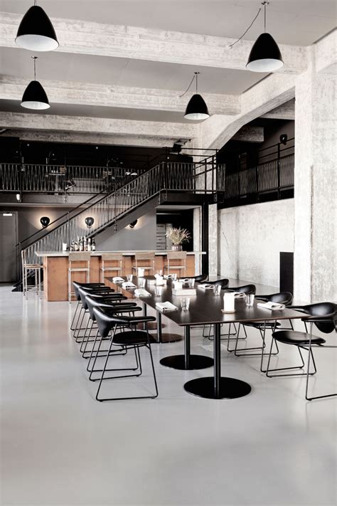 A Former Shipyard Building Is Transformed Into The AMASS Restaurant In Copenhagen | Yatzer