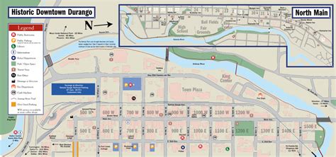 Historic Downtown Durango map - Durango CO • mappery