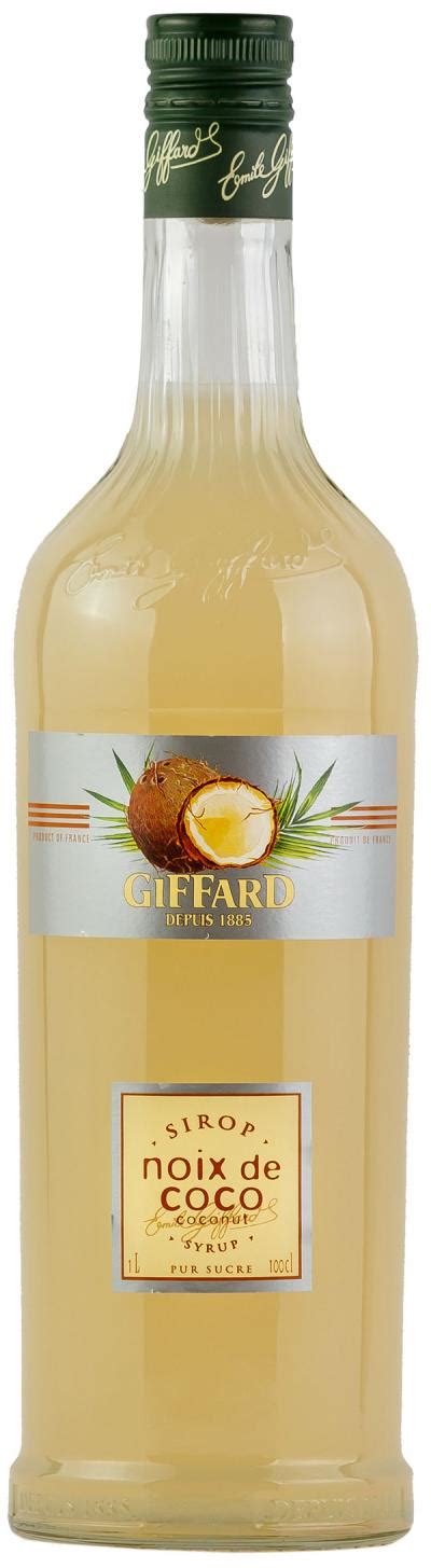 Giffard Coconut Syrup | Le Connoisseur