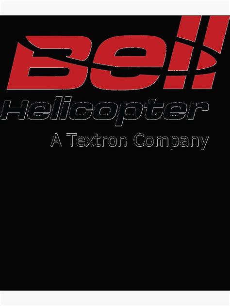 "Bell Helicopter Logo" Poster for Sale by AnthonyFerr | Redbubble