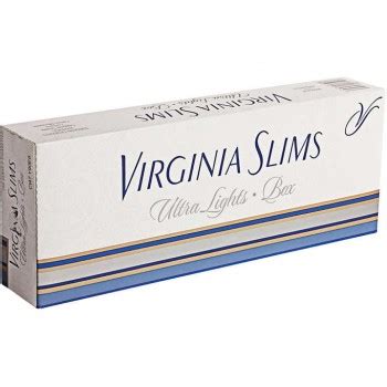 Virginia Slims Ultra Lights Box of 10 packs - Hello Cigarettes