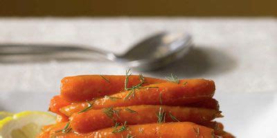 Glazed Baby Carrots and Fresh Dill Recipe - Cat Cora Recipe - Easter Recipe