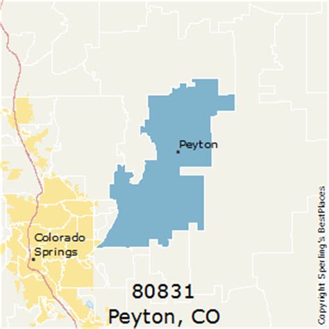 Best Places to Live in Peyton (zip 80831), Colorado