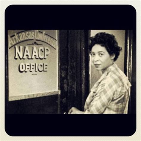 NAACP freedom fighter, Daisy Bates served as president of the Arkansas NAACP. She courageously ...