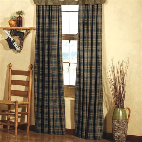 Cabin Style Curtains ~ CABIN DECORATION