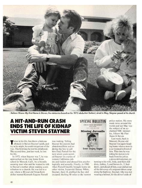 Steven Stayner (American Kidnap Victim) ~ Bio Wiki | Photos | Videos