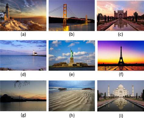 Professional photo examples with different composition for different... | Download Scientific ...