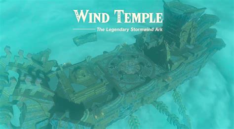 Wind Temple Guide in Zelda Tears of the Kingdom