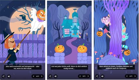 Google-Doodle zu Halloween: Interaktive Slideshow auf der Startseite ...